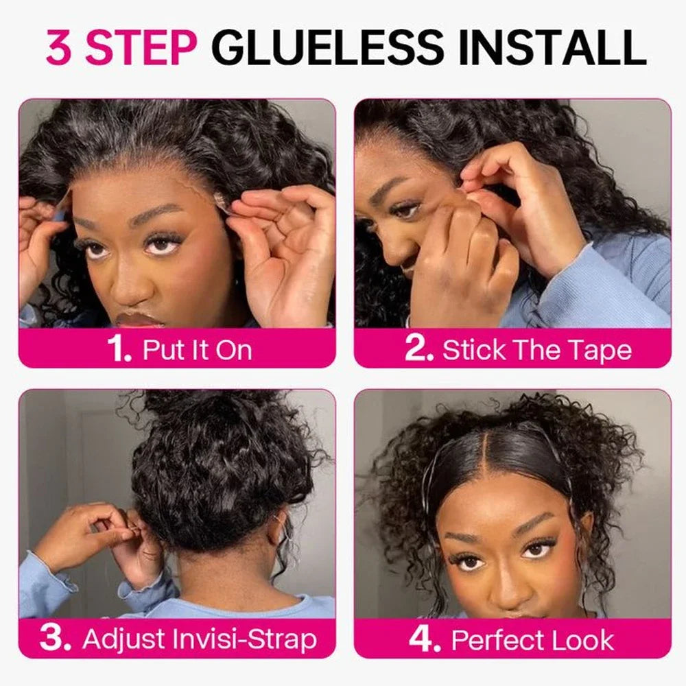 360 Full Lace Frontal Kinky Curly Wig
