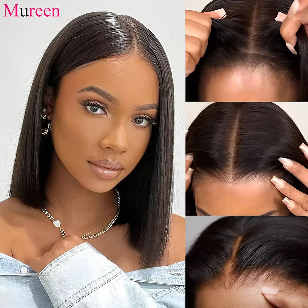 Straight Wear And Go Glueless Bob Wig