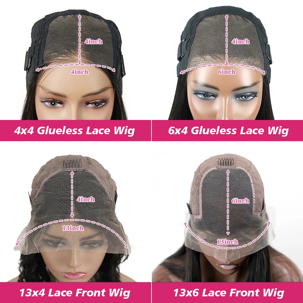30 Inch Highlight Wigs 13x6 Hd Glueless Human Hair Ready To Wear And Go For Women Honey Blonde Colored Straight Lace Frontal Wig