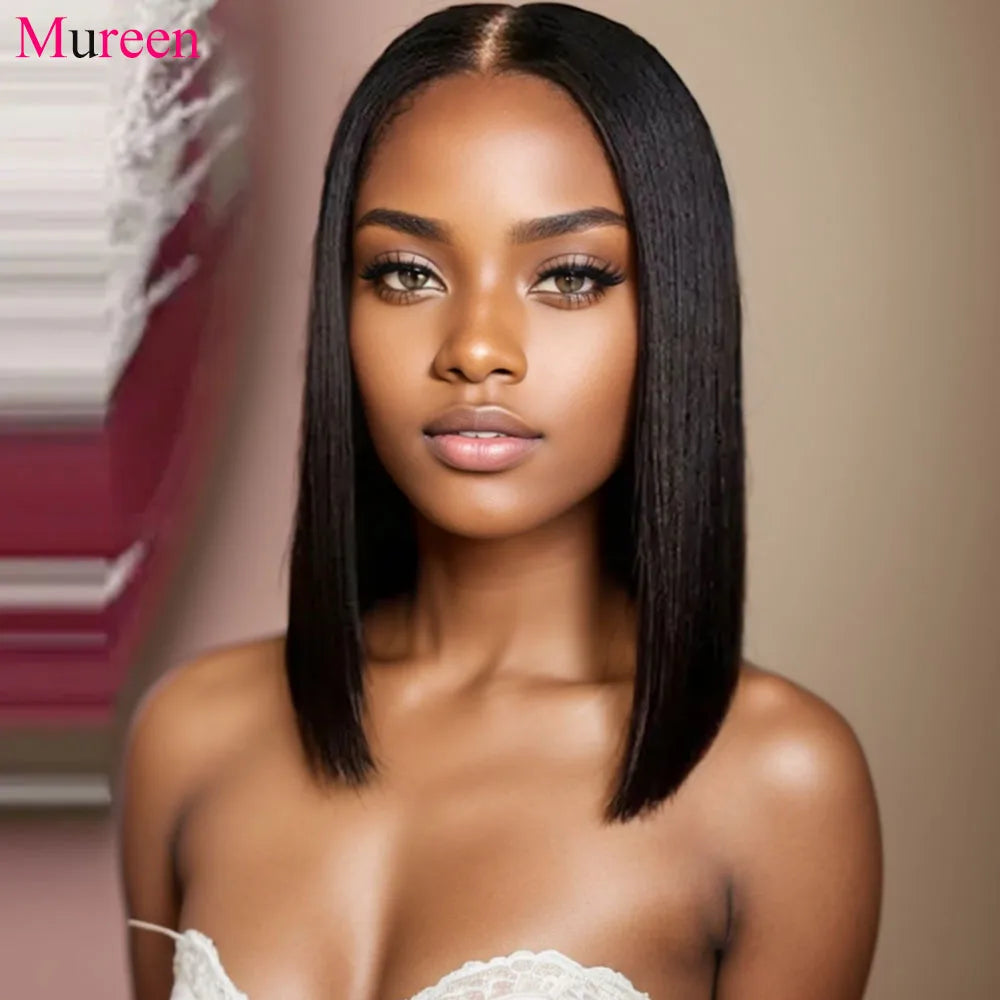 Straight Wear And Go Glueless Bob Wig