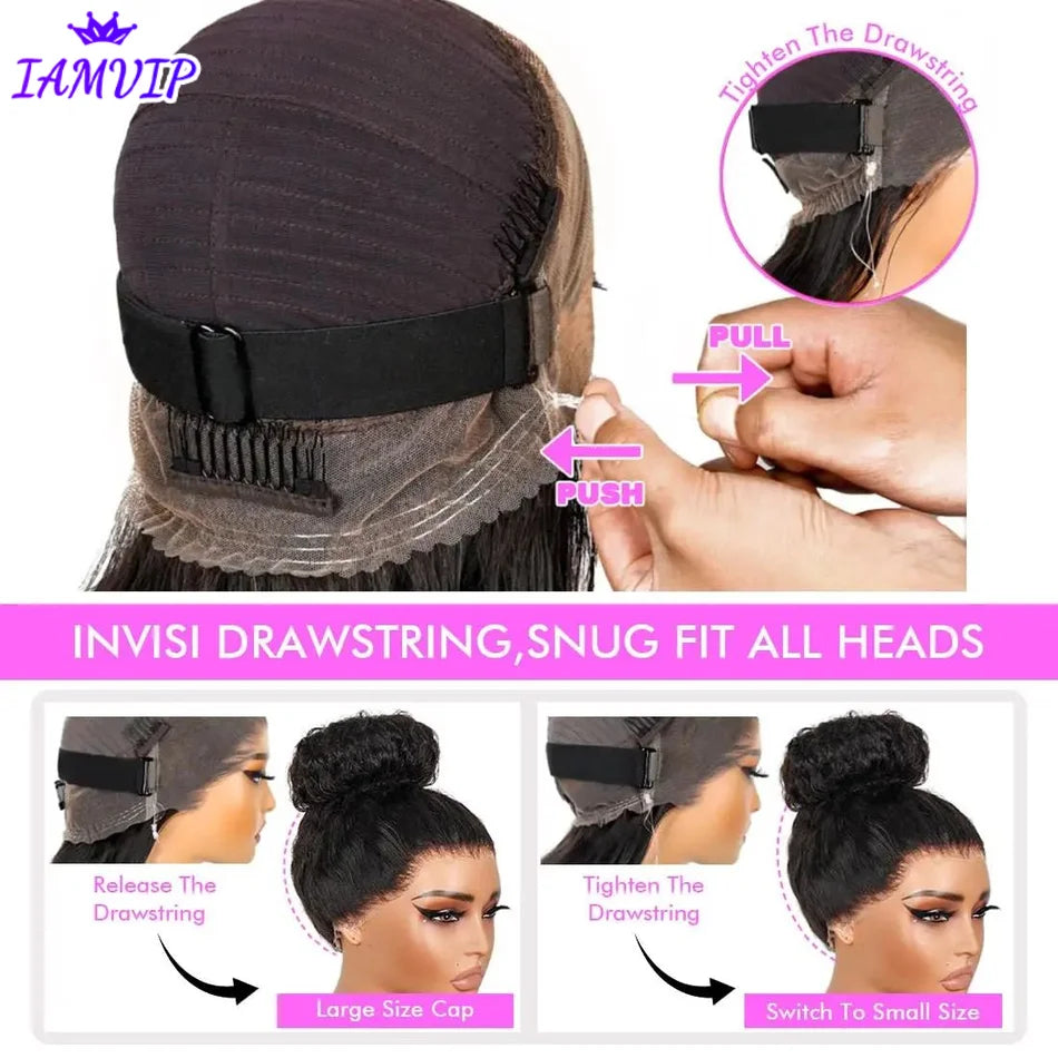 360 Full Lace Frontal Kinky Curly Wig