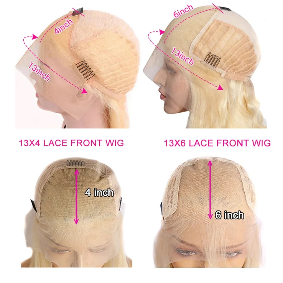 Ombre Blonde Short Bob Wig