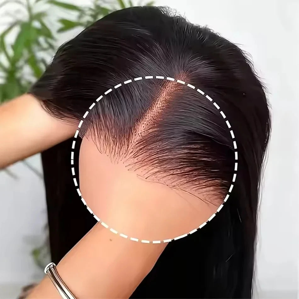 Glueless Wig Bone Straight HD Lace Front Wig
